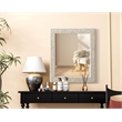Elegant Decor Rectangle Cornhusk Mirror 30X36