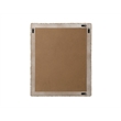 Elegant Decor Rectangle Cornhusk Mirror 30X36