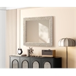 Elegant Decor Rectangle Cornhusk Mirror 30X36