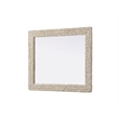 Elegant Decor Rectangle Cornhusk Mirror 30X36