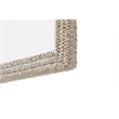 Elegant Decor Rectangle Cornhusk Mirror 30X42