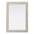 Elegant Decor Rectangle Cornhusk Mirror 30X42