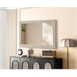 Elegant Decor Rectangle Cornhusk Mirror 35X55