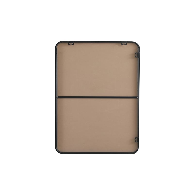 Elegant Decor Contour Metal Rectangle Mirror 24X32