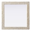 Elegant Decor Rectangle Cornhusk Mirror 36X36