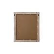 Elegant Decor Rectangle Cornhusk Mirror 36X42