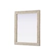 Elegant Decor Rectangle Cornhusk Mirror 36X42
