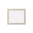 Elegant Decor Rectangle Cornhusk Mirror 36X42
