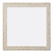 Elegant Decor Rectangle Cornhusk Mirror 40X40