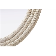 Elegant Decor Round Cornhusk Mirror 30X30