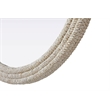 Elegant Decor Round Cornhusk Mirror 42X42