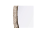 Elegant Decor Oval Cornhusk Mirror 24X36