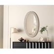 Elegant Decor Oval Cornhusk Mirror 24X42