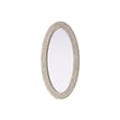 Elegant Decor Oval Cornhusk Mirror 24X42
