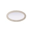 Elegant Decor Oval Cornhusk Mirror 24X42
