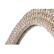 Elegant Decor Oval Cornhusk Mirror 24X42