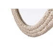 Elegant Decor Oval Cornhusk Mirror 27X42