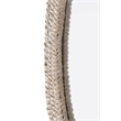 Elegant Decor Oval Cornhusk Mirror 30X36
