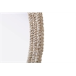 Elegant Decor Oval Cornhusk Mirror 30X36