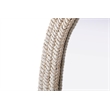 Elegant Decor Oval Cornhusk Mirror 30X42