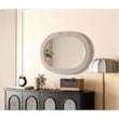 Elegant Decor Oval Cornhusk Mirror 30X42