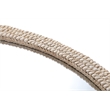 Elegant Decor Oval Cornhusk Mirror 36X42