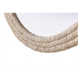 Elegant Decor Oval Cornhusk Mirror 36X42