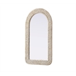 Elegant Decor Arch Cornhusk Mirror 24X42
