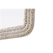 Elegant Decor Arch Cornhusk Mirror 24X42