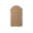 Elegant Decor Arch Cornhusk Mirror 24X42