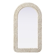 Elegant Decor Arch Cornhusk Mirror 24X42