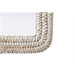 Elegant Decor Arch Cornhusk Mirror 27X36