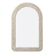 Elegant Decor Arch Cornhusk Mirror 27X42