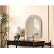 Elegant Decor Arch Cornhusk Mirror 30X36