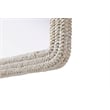 Elegant Decor Arch Cornhusk Mirror 30X42