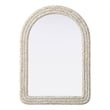 Elegant Decor Arch Cornhusk Mirror 30X42