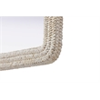Elegant Decor Arch Cornhusk Mirror 36X42