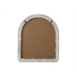 Elegant Decor Arch Cornhusk Mirror 36X42