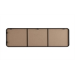 Elegant Decor Contour Metal Rectangle Mirror 18X60