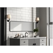 Elegant Decor Contour Metal Rectangle Mirror 18X60