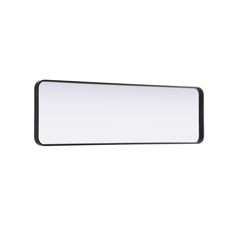 Elegant Decor Contour Metal Rectangle Mirror 18X60