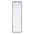 Elegant Decor Contour Metal Rectangle Mirror 18X60