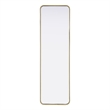 Elegant Decor Contour Metal Rectangle Mirror 18X60
