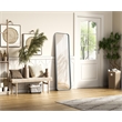 Elegant Decor Contour Metal Rectangle Mirror 18X60