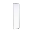 Elegant Decor Contour Metal Rectangle Mirror 18X60