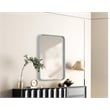 Elegant Decor Contour Metal Rectangle Mirror 20X30