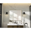 Elegant Decor Contour Metal Rectangle Mirror 30X36