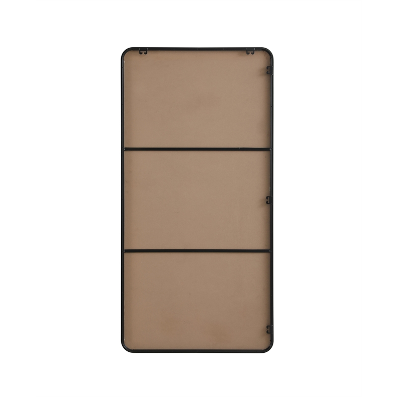 Elegant Decor Contour Metal Rectangle Mirror 30X60