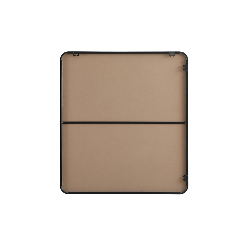Elegant Decor Contour Metal Rectangle Mirror 36X40