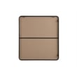 Elegant Decor Contour Metal Rectangle Mirror 36X40